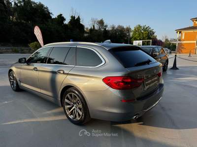 BMW Serie 5 520d 520 520d Touring xdrive Luxury auto Grigio usata Porto San Giorgio