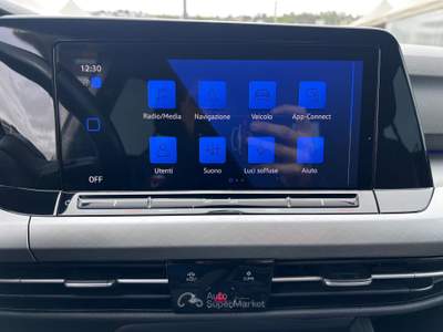Volkswagen Golf DSG Style Grigio usata QUARTO