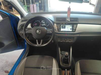 Skoda Fabia Fabia III 2015 Berlina 1.0 mpi Style 75cv Blu/Azzurro usata Nova Milanese