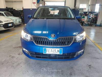 Skoda Fabia Fabia III 2015 Berlina 1.0 mpi Style 75cv Blu/Azzurro usata Nova Milanese