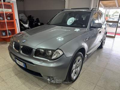BMW X3 2.0d Futura 150 cv. Pelle Grigio usata Terracina