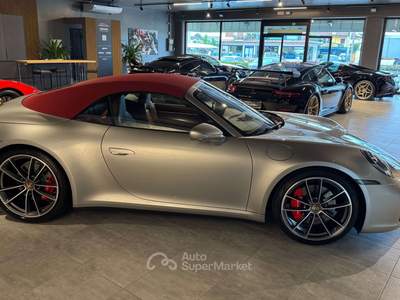 Porsche 911 911 Cabrio 3.0 Carrera 4S auto Argento usata Campo San Martino