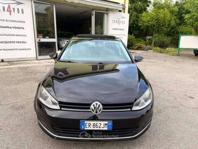 Volkswagen Golf Golf VII 5p 2.0 tdi Highline 150cv dsg, TETTO APRIBILE CINGHIA FATTA A 182.000 , 209000 km ! 1 PROPRIETARIO Nero usata Crevalcore