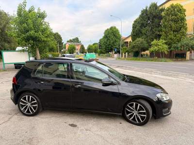 Volkswagen Golf Golf VII 5p 2.0 tdi Highline 150cv dsg, TETTO APRIBILE CINGHIA FATTA A 182.000 , 209000 km ! 1 PROPRIETARIO Nero usata Crevalcore
