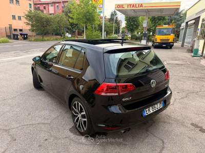 Volkswagen Golf Golf VII 5p 2.0 tdi Highline 150cv dsg, TETTO APRIBILE CINGHIA FATTA A 182.000 , 209000 km ! 1 PROPRIETARIO Nero usata Crevalcore