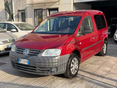 Volkswagen Caddy 105cv Rosso usata Ripalta Cremasca