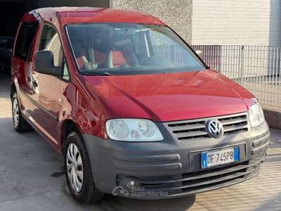 Volkswagen Caddy 105cv Rosso usata Ripalta Cremasca