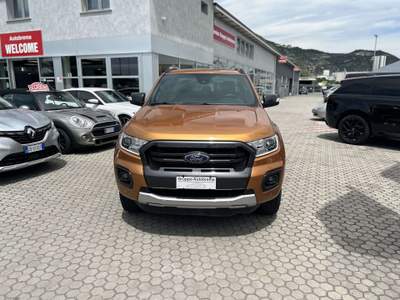 Ford Ranger Ranger VII 2019 2.0 tdci double cab Wildtrak 213cv auto Arancione usata Rezzato