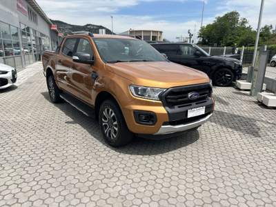 Ford Ranger Ranger VII 2019 2.0 tdci double cab Wildtrak 213cv auto Arancione usata Rezzato