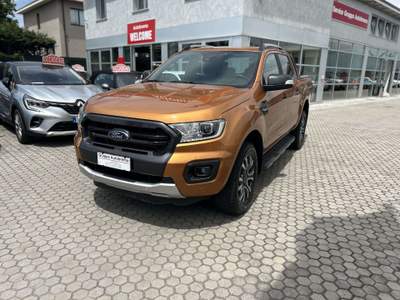 Ford Ranger Ranger VII 2019 2.0 tdci double cab Wildtrak 213cv auto Arancione usata Rezzato