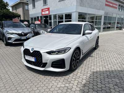 BMW Serie 4 420d 420 Serie 4  420d Gran Coupe mhev 48V xdrive Msport auto Bianco usata Rezzato