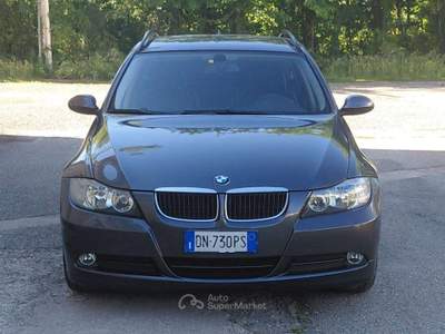 BMW Serie 3 320e 320 E91 sw Touring Eletta 170cv auto Grigio usata Bernate Ticino