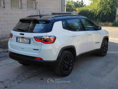 Jeep Compass 1.3 turbo auto Night Eagle UNICO PROPRIETARIO GARANZIA 12 MESI Bianco usata Bernate Ticino