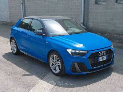 Audi A1 Sportback 30 1.0 tfsi S Line UNICO PROPRIETARIO GARANZIA 12 MESI Blu/Azzurro usata Bernate Ticino