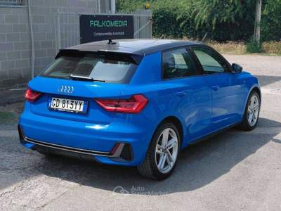 Audi A1 Sportback 30 1.0 tfsi S Line UNICO PROPRIETARIO GARANZIA 12 MESI Blu/Azzurro usata Bernate Ticino