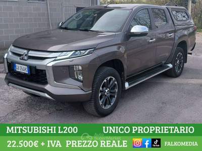 Mitsubishi L200 2.3d D.cab hard top 150cv auto UNICO PROPRIETARIO Marrone usata Bernate Ticino