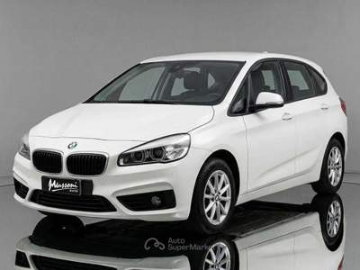 BMW Serie 2 218d 218 Active Tourer Advantage auto Bianco usata Civitavecchia