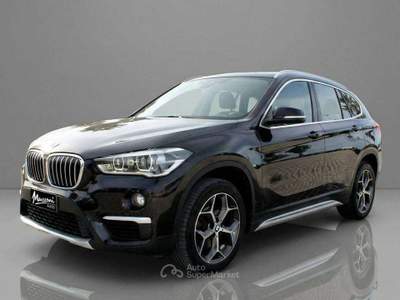 BMW X1 X1 XLine S-drive 16d Nero usata Civitavecchia