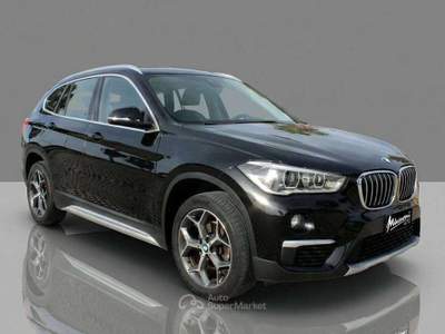 BMW X1 X1 XLine S-drive 16d Nero usata Civitavecchia