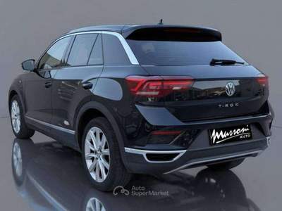 Volkswagen T-Roc Advanced DSG 1.5 TSFI Nero usata Civitavecchia