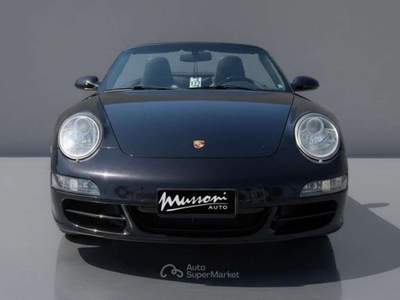 Porsche 911 Carrera 997  Cabrio 3.6 Carrera *SERVICE PORSCHE* Nero usata Civitavecchia