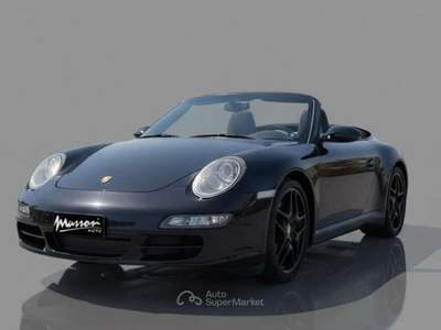 Porsche 911 Carrera 997  Cabrio 3.6 Carrera *SERVICE PORSCHE* Nero usata Civitavecchia