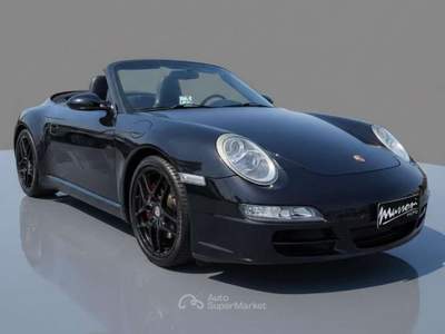 Porsche 911 Carrera 997  Cabrio 3.6 Carrera *SERVICE PORSCHE* Nero usata Civitavecchia