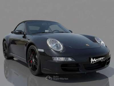Porsche 911 Carrera 997  Cabrio 3.6 Carrera *SERVICE PORSCHE* Nero usata Civitavecchia