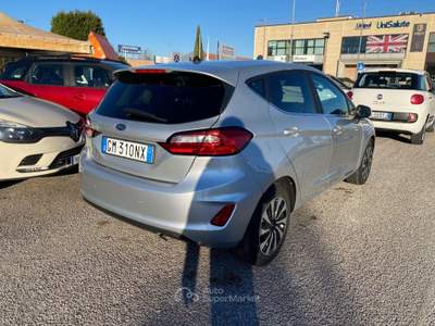 Ford Fiesta 1.1 75 CV 5 porte Titanium Argento usata Sinalunga