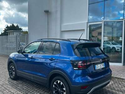 Volkswagen T-Cross 1.0 TSI Style BMT NEO PATENTATO Blu/Azzurro usata Scandicci