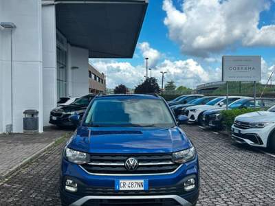 Volkswagen T-Cross 1.0 TSI Style BMT NEO PATENTATO Blu/Azzurro usata Scandicci