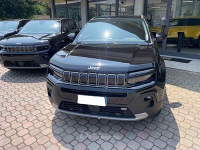 Jeep Avenger HYBRID E-DCT6 MHEV MOD SUMMIT +INFOTAINMENT Nero usata Provaglio d'Iseo