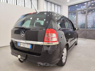 Opel Zafira 7POSTI GANCIO TRAINO  UNICO PROP. -2008 Nero usata Santa Venerina