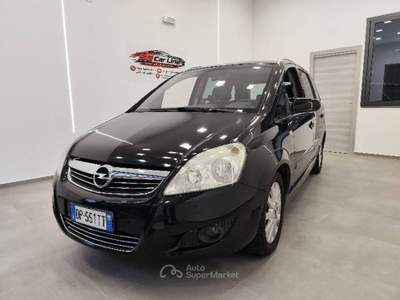 Opel Zafira 7POSTI GANCIO TRAINO  UNICO PROP. -2008 Nero usata Santa Venerina