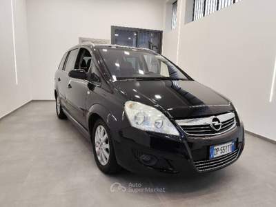 Opel Zafira 7POSTI GANCIO TRAINO  UNICO PROP. -2008 Nero usata Santa Venerina
