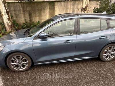 Ford Focus SW 1.0 ecoboost h ST-Line Design 125cv - GP313ST Blu/Azzurro usata Basiliano