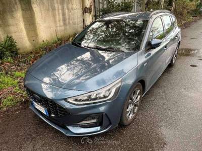 Ford Focus SW 1.0 ecoboost h ST-Line Design 125cv - GP313ST Blu/Azzurro usata Basiliano