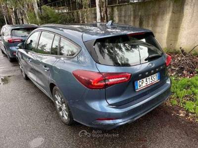 Ford Focus SW 1.0 ecoboost h ST-Line Design 125cv - GP313ST Blu/Azzurro usata Basiliano