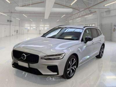 Volvo V60 V60 2.0 t6 phev R-design awd auto my21 - GG112ZW Argento usata Basiliano
