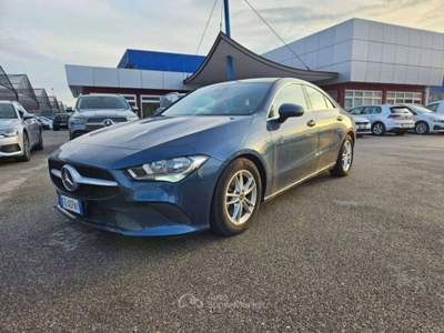 Mercedes-Benz CLA coupè 200 d Business pelle parz auto tg : FZ407NY Argento usata Basiliano