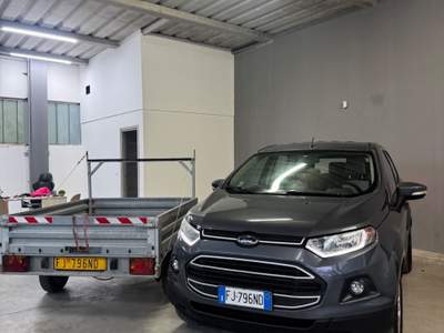 Ford EcoSport EcoBoost 125 CV Titanium Grigio usata ferrara
