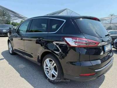 Ford S-Max 2.0 ecoblue 150cv Titanium Business Auto - FY678DE Nero usata Basiliano