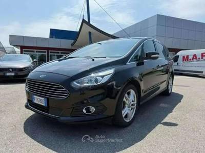 Ford S-Max 2.0 ecoblue 150cv Titanium Business Auto - FY678DE Nero usata Basiliano