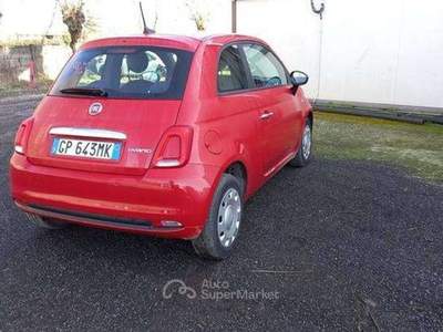 Fiat 500 NEOPATENTATI 500 1.0 hybrid 70cv TG : GP643MK Rosso usata Basiliano