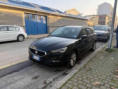 Seat Leon sw SPORTSTOUR 2.0 tdi Busin 150cv dsg tg : GK419FZ Nero usata Basiliano