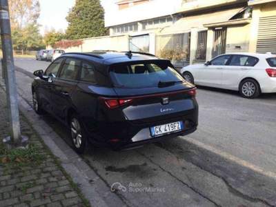 Seat Leon sw SPORTSTOUR 2.0 tdi Busin 150cv dsg tg : GK419FZ Nero usata Basiliano
