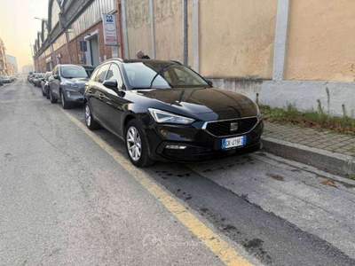 Seat Leon sw SPORTSTOUR 2.0 tdi Busin 150cv dsg tg : GK419FZ Nero usata Basiliano