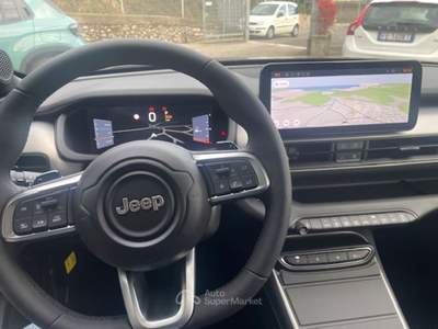 Jeep Avenger 12  E-DCT6 MHEV HYBRID 4X4 UPLAND  145 CV + INFOTAINMENT+WINTER Nero usata Provaglio d'Iseo