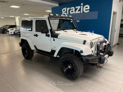Jeep Wrangler 2.8 CRD DPF Sahara Auto Bianco usata Alba