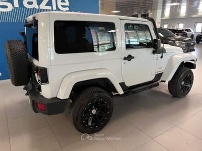 Jeep Wrangler 2.8 CRD DPF Sahara Auto Bianco usata Alba